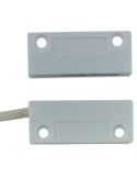Accessoires Alarmes - SIA-MM440 - Contact de surface PVC blanc, 4 fils 0,85 mts, écart maxi 19 mm. NF & A2P type 3 - SecuMall Ma