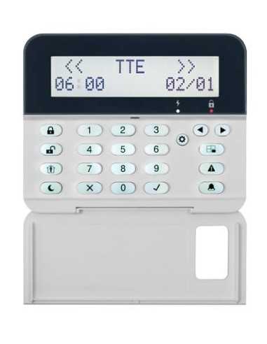 Système d'alarme filaire - SVS-Eclipse LCD 32/PR - Clavier LCD 32/PR avec lecteur de proximité intégré Teletek - SecuMall Maroc